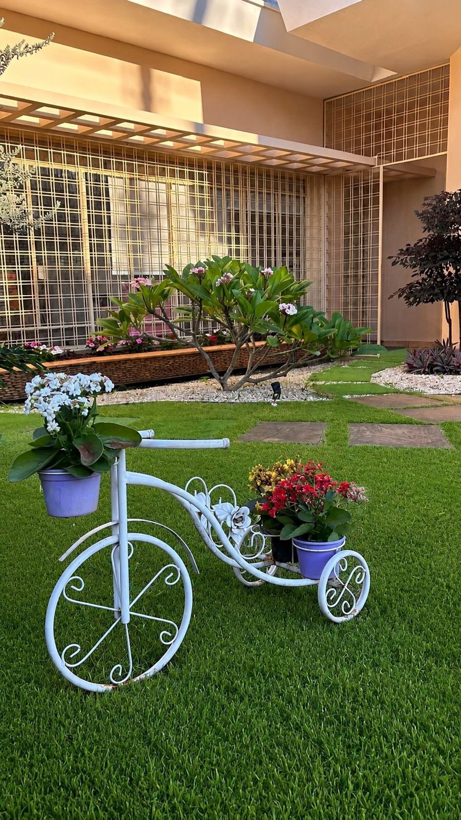 Jardim externo